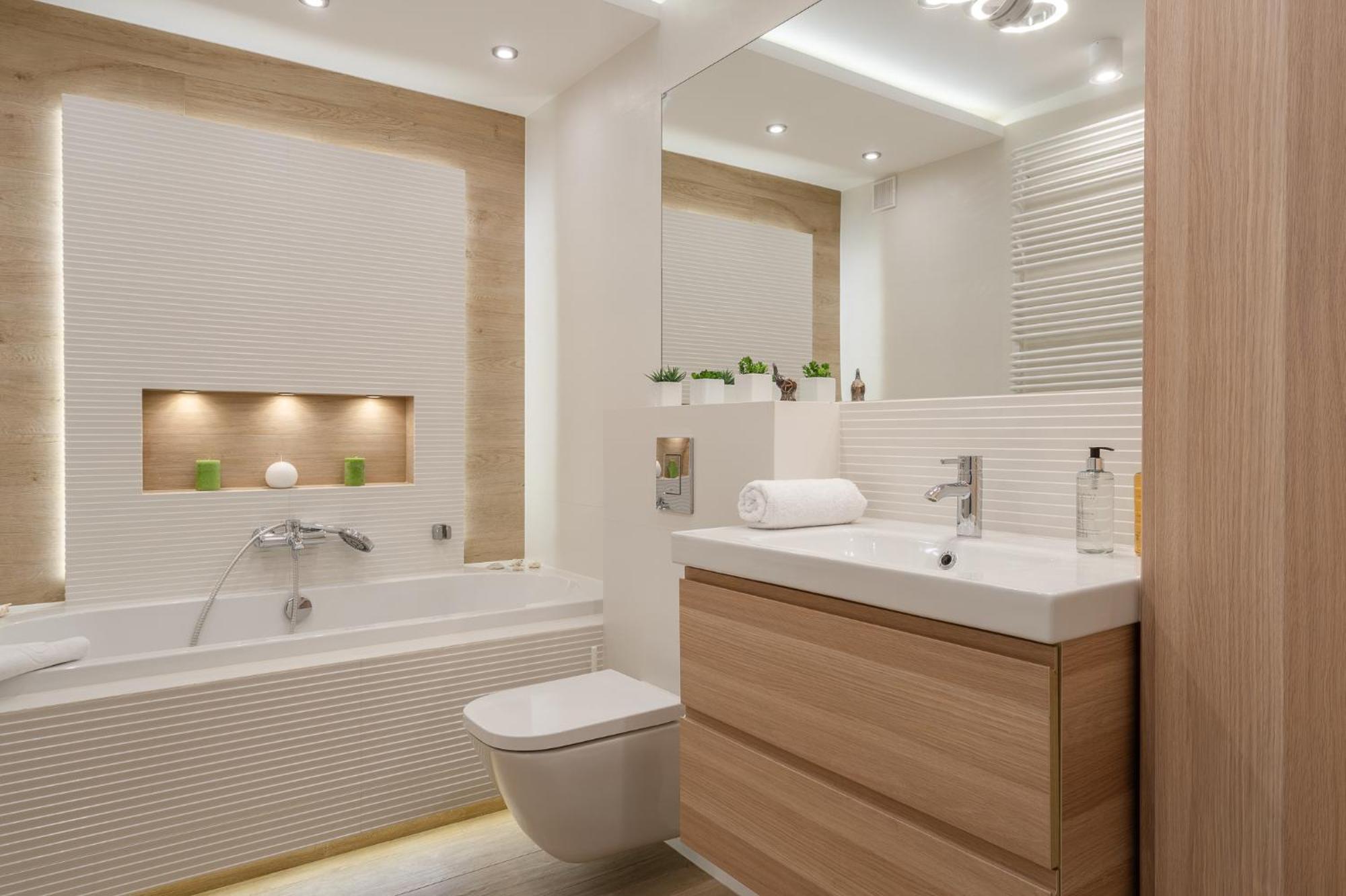 Rentplanet - Apartament Partynice Apartment Wroclaw Luaran gambar